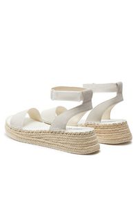 Calvin Klein Jeans Espadryle Sporty Wedge Rope Su Con YW0YW00977 Écru. Materiał: skóra. Styl: sportowy #6