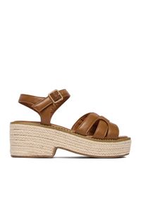 Jenny - Espadryle JENNY. Kolor: brązowy #1