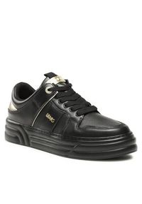 Liu Jo Sneakersy Cleo 10 BF3017 PX026 Czarny. Kolor: czarny. Materiał: skóra