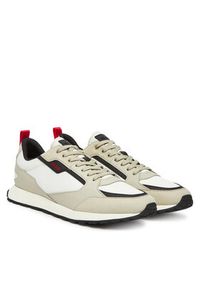 Hugo - HUGO Sneakersy Icelin 50536568 Beżowy. Kolor: beżowy. Materiał: skóra #3