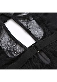 Intica - Body koronkowe z falbankami na specjalne okazje Ascenza. Kolor: różowy. Materiał: koronka. Wzór: koronka #3