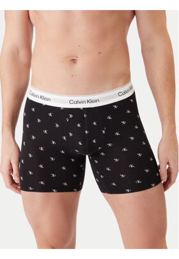 Calvin Klein Underwear Komplet bokserek LV00NB4394 Czarny. Kolor: czarny. Materiał: bawełna