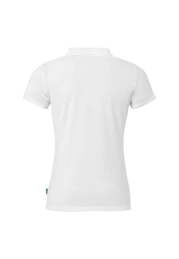 KEMPA - Damska koszulka polo Kempa Classic. Typ kołnierza: polo. Kolor: czarny, biały, wielokolorowy. Wzór: haft, napisy