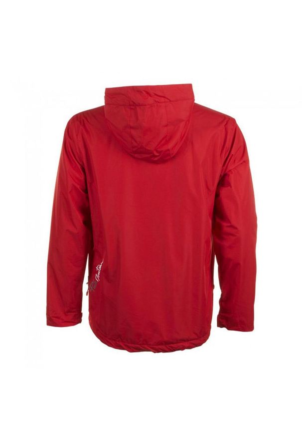 PEAK MOUNTAIN - Kurtka wodoodporna Peak Mountain Cajik. Kolor: czerwony. Materiał: softshell. Sport: turystyka piesza