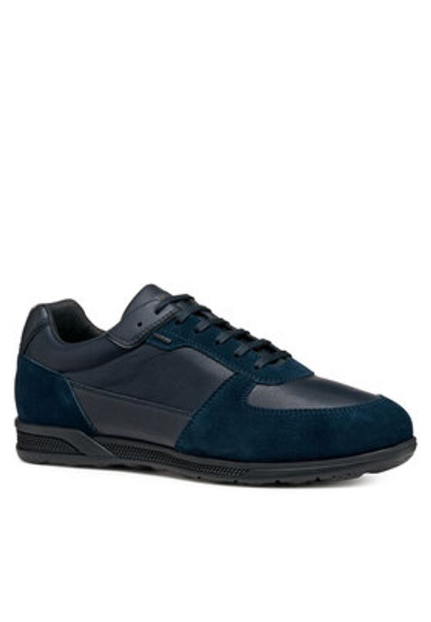 Geox Sneakersy U Spherica Actif X3 U56MTB 08522 C4002 Granatowy. Kolor: niebieski. Materiał: zamsz, skóra