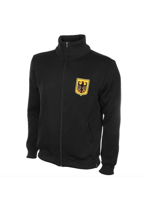 COPA FOOTBALL - Koszulka retro piłkarska dla dorosłych - Niemcy 1960 - Czarna. Kolor: czarny. Sezon: lato. Sport: piłka nożna