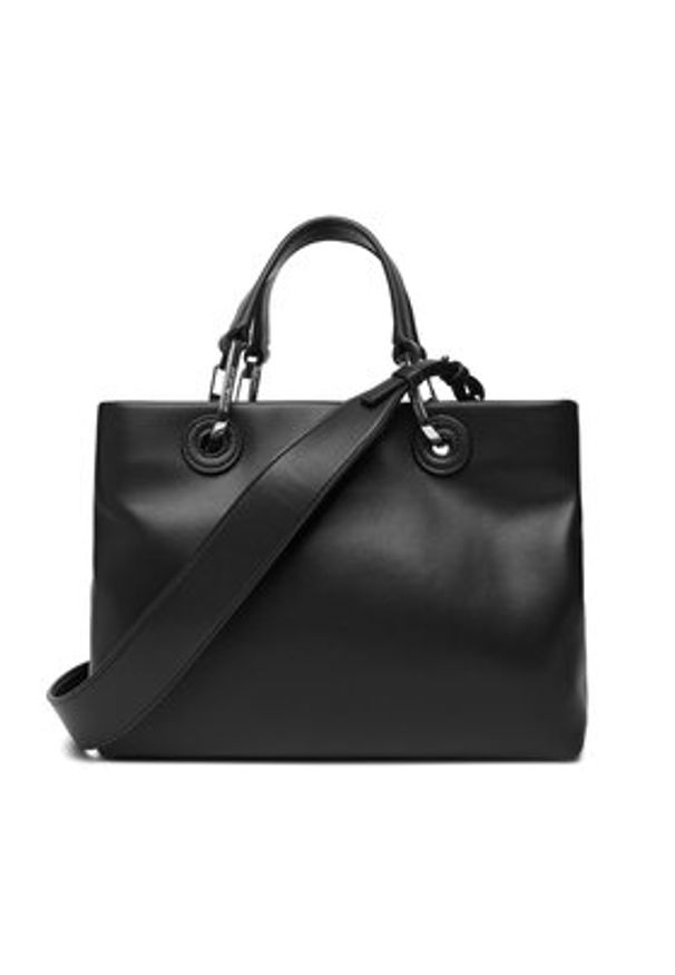 Emporio Armani Torebka EW000361 AF18673 UC001 Czarny. Kolor: czarny. Materiał: skórzane