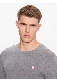 Guess Longsleeve M2YI28 J1314 Szary Slim Fit. Kolor: szary. Materiał: bawełna. Długość rękawa: długi rękaw #5