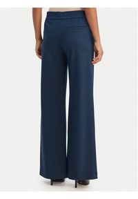Patrizia Pepe Spodnie materiałowe 8P0813/A715 Niebieski Wide Leg. Kolor: niebieski. Materiał: wiskoza #4