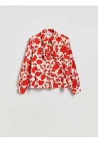 Reserved - Wzorzysta koszula z wiskozy - wielobarwny. Materiał: wiskoza #1