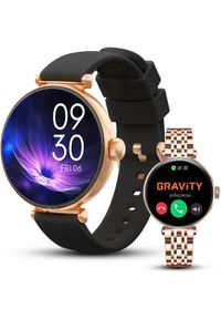 Smartwatch Gravity Zegarek damski SMARTWATCH GT26-6 RG/RG/BK. Rodzaj zegarka: smartwatch #1