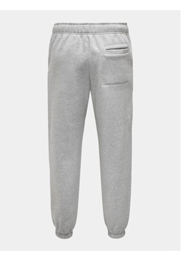 Only & Sons Spodnie dresowe Dan 22027583 Szary Relaxed Fit. Kolor: szary. Materiał: bawełna