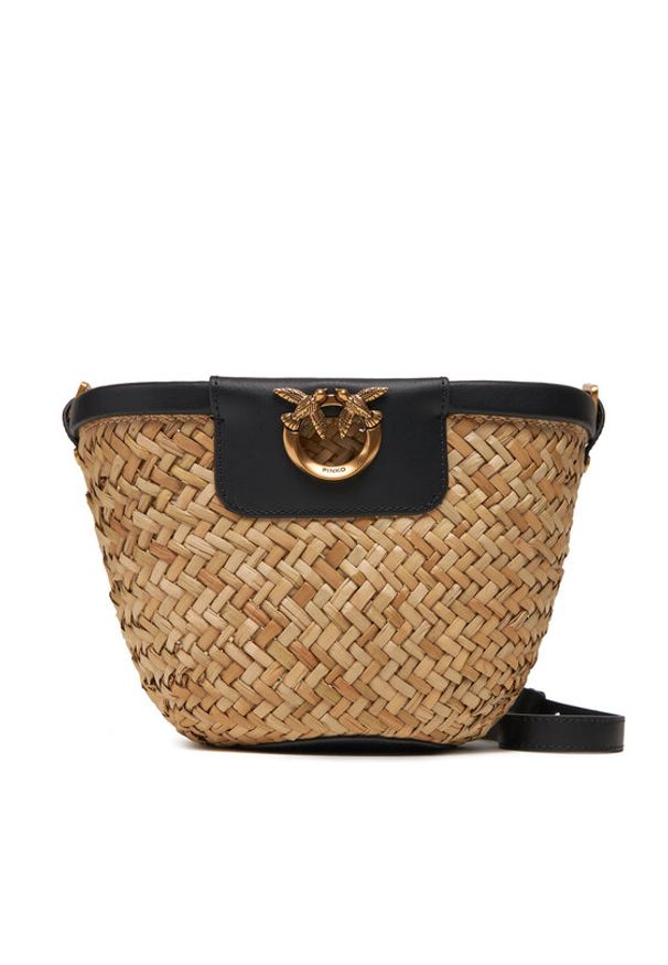 Pinko - PINKO Torebka Love Summer Bucket PE 25 PLTT 103325 A1RL Beżowy. Kolor: beżowy