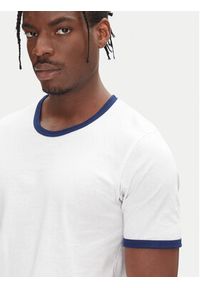 Jack & Jones - Jack&Jones T-Shirt Ringer 12277262 Biały Regular Fit. Kolor: biały. Materiał: bawełna