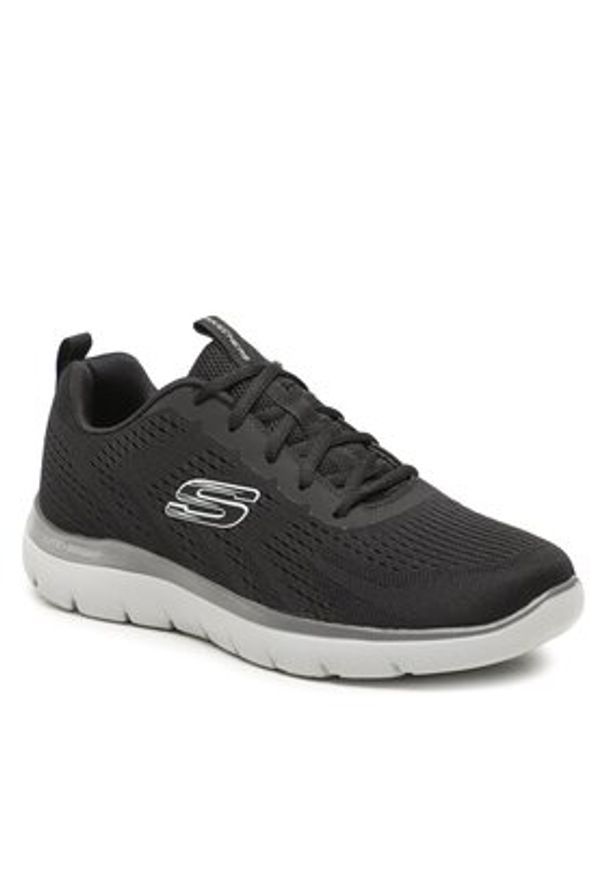 skechers - Skechers Sneakersy Summits Torre 232395/BKCC Czarny. Kolor: czarny. Materiał: materiał
