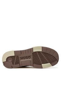 Hugo - HUGO Sneakersy Yarrow 50548529 Beżowy. Kolor: beżowy. Materiał: skóra #6