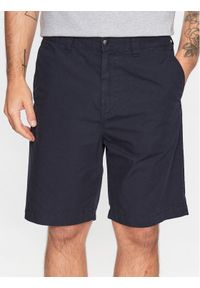 BOSS - Boss Szorty materiałowe 50488628 Granatowy Relaxed Fit. Kolor: niebieski. Materiał: bawełna