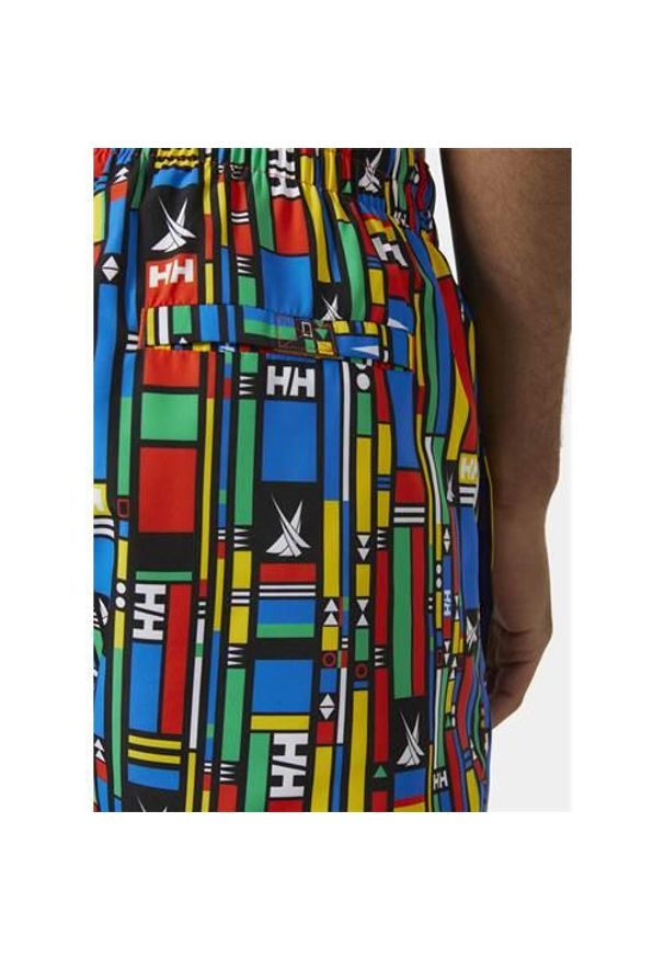 Spodnie do wody męskie Helly Hansen Newport. Kolor: wielokolorowy. Materiał: syntetyk, materiał. Długość: krótkie. Sezon: lato