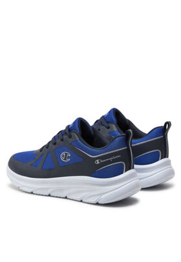 Champion Sneakersy Cage Low Cut Shoe S22195-CHA-BS503 Granatowy. Kolor: niebieski. Materiał: materiał