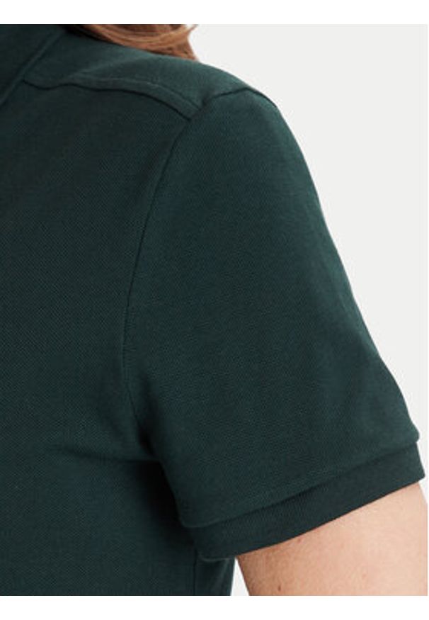 Lacoste Polo PF5462 Zielony Slim Fit. Typ kołnierza: polo. Kolor: zielony. Materiał: bawełna