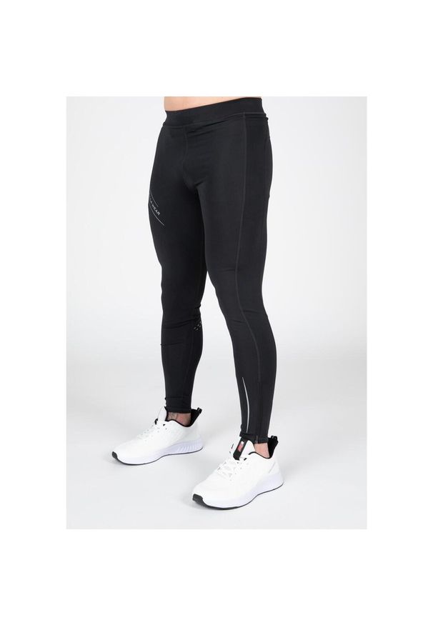 GORILLA WEAR - Cooper Rajstopy męskie - Czarny. Kolor: czarny. Sport: fitness