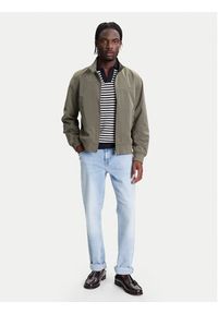 TOMMY HILFIGER - Tommy Hilfiger Kurtka bomber Harrington MW0MW39637 Zielony Regular Fit. Kolor: zielony. Materiał: syntetyk #3