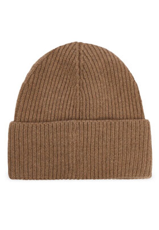 Calvin Klein Czapka Chunky K60K612873 Beżowy. Kolor: beżowy. Materiał: wełna