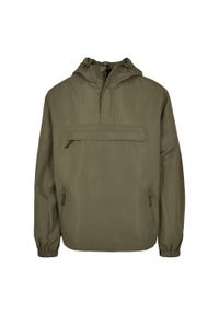 BUILD YOUR BRAND - Letnia Wiatrówka Unisex Dla Dorosłych. Kolor: zielony. Sezon: lato. Sport: turystyka piesza