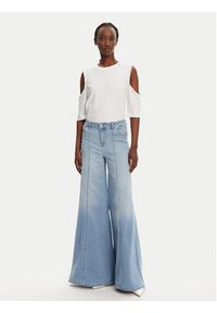 Liu Jo Bluzka WA5183 JS923 11110 Biały Regular Fit. Kolor: biały. Materiał: bawełna #3