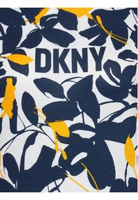 DKNY Piżama YI70014 Granatowy Regular Fit. Kolor: niebieski. Materiał: wiskoza #7