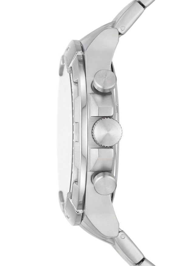 Fossil Zegarek FS5878 męski kolor srebrny. Kolor: srebrny. Materiał: materiał