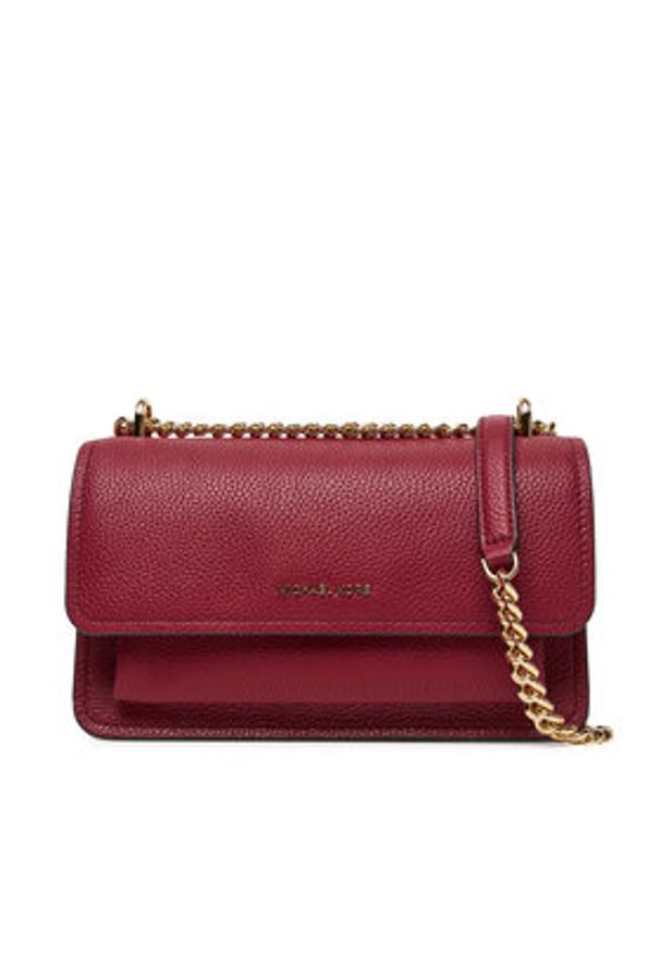 MICHAEL Michael Kors Torebka Claire 30T4GC7L3T Bordowy. Kolor: czerwony. Materiał: skórzane
