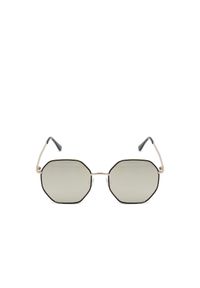 Cropp - Jasnoszare okulary przeciwsłoneczne - Jasny szary. Kolor: szary #1
