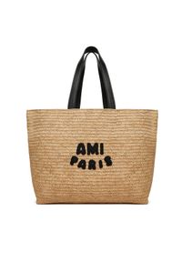 AMI PARIS Torebka ULL033.AW0077 Beżowy. Kolor: beżowy. Styl: street