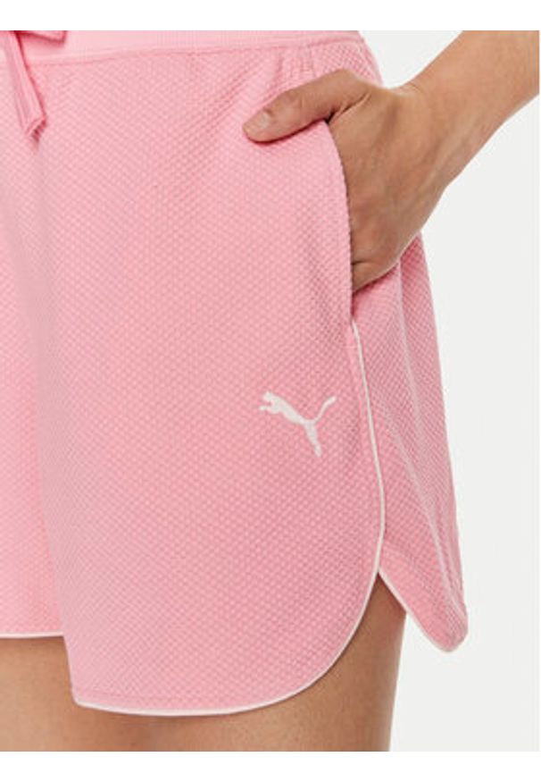 Puma Szorty sportowe HER 678701 Różowy Regular Fit. Kolor: różowy. Materiał: bawełna, syntetyk