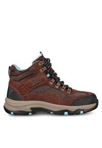 skechers - Skechers Trapery Trego Base Camp 167008/CHOC Brązowy. Kolor: brązowy. Materiał: skóra, zamsz