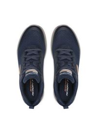 skechers - Skechers Sneakersy Full Pace 232293/NVY Granatowy. Kolor: niebieski. Materiał: mesh, materiał