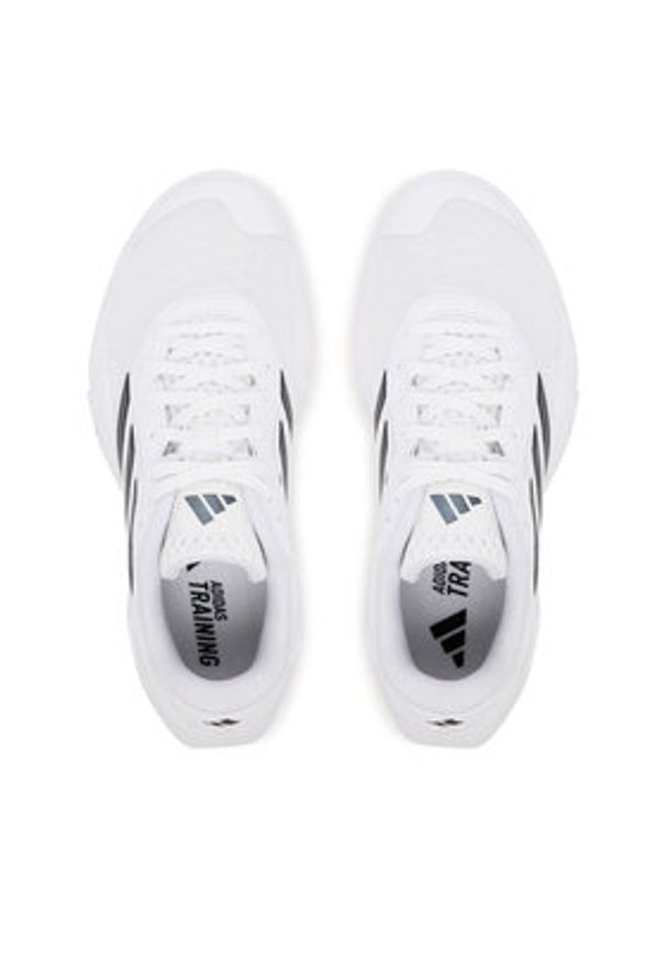 Adidas - adidas Buty na siłownię Amplimove VERSATILE Trainer IF0958 Biały. Kolor: biały. Materiał: materiał. Sport: fitness
