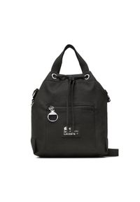 Lacoste Torebka Bucket Bag NF4196WE Czarny. Kolor: czarny