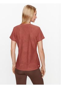 New Balance Koszulka techniczna Q Speed Jacquard Short Sleeve WT33281 Czerwony Regular Fit. Kolor: czerwony. Materiał: syntetyk #2