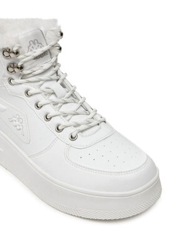 Kappa Sneakersy VSKA007 Biały. Kolor: biały. Materiał: skóra