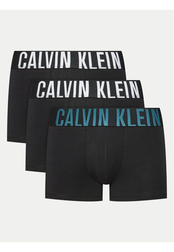 Calvin Klein Underwear Komplet 3 par bokserek 000NB3608A Czarny. Kolor: czarny. Materiał: bawełna