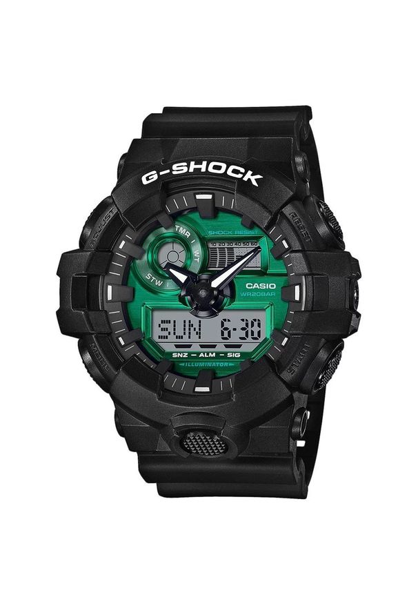 Casio - CASIO ZEGAREK G-SHOCK ORIGINAL MIDNIGHT GREEN GA-700MG-1AER
