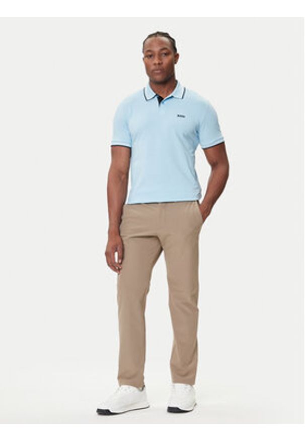 BOSS Spodnie materiałowe T_Commuter 50534303 Zielony Slim Fit. Kolor: zielony. Materiał: syntetyk