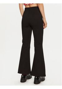 Vero Moda Legginsy Augusta 10313053 Czarny Flared Fit. Kolor: czarny. Materiał: syntetyk
