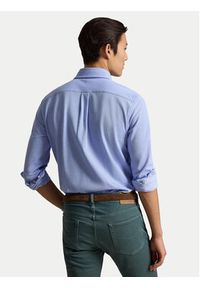 Polo Ralph Lauren Koszula 710P03967001 Niebieski Regular Fit. Typ kołnierza: polo. Kolor: niebieski. Materiał: bawełna #6