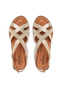 Pikolinos Sandały Algar W0X-0556Cl Złoty. Kolor: złoty. Materiał: skóra #4