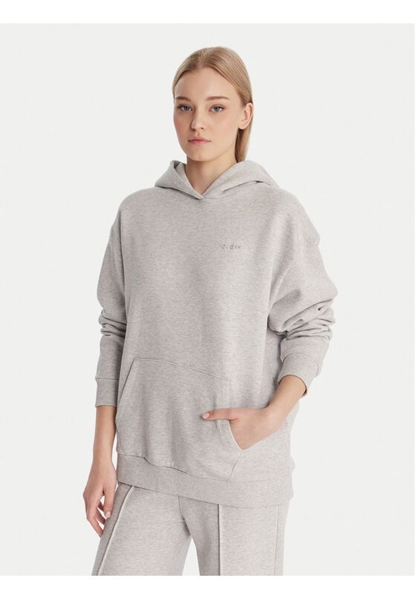 Guess Bluza V6RQ14 K9V31 Szary Regular Fit. Kolor: szary. Materiał: bawełna