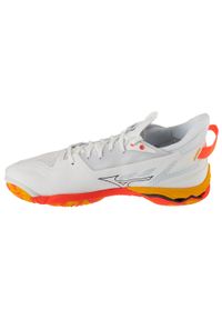 Mizuno - Buty do piłki ręcznej męskie, Wave Mirage 5. Kolor: biały. Model: Mizuno Wave. Sport: piłka ręczna