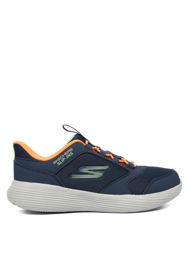 skechers - Sneakersy Skechers. Kolor: niebieski. Sport: bieganie